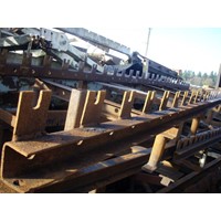 Roller conveyor,  16 m x 0,75 m